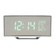thumbnail image 2 of Reloj Despertador Digital, Reloj Despertador Junto A La Cama Con Pantalla LED Grande De 12/24 Horas, Sensor De Luz Inteligente, Pantalla Curva, Reloj LED Regulable Para Dormitorio, Oficina, Dormitorio, 2 of 14