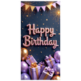 thumbnail image 7 of Yatrandify Glitter Happy Birthday Balloon Banner for Celebration Party Decoration Event Background, 7 of 7