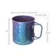 thumbnail image 5 of Taza de titanio reutilizable Cola para acampar vajilla con asa doblada Azul oscuro, 5 of 8