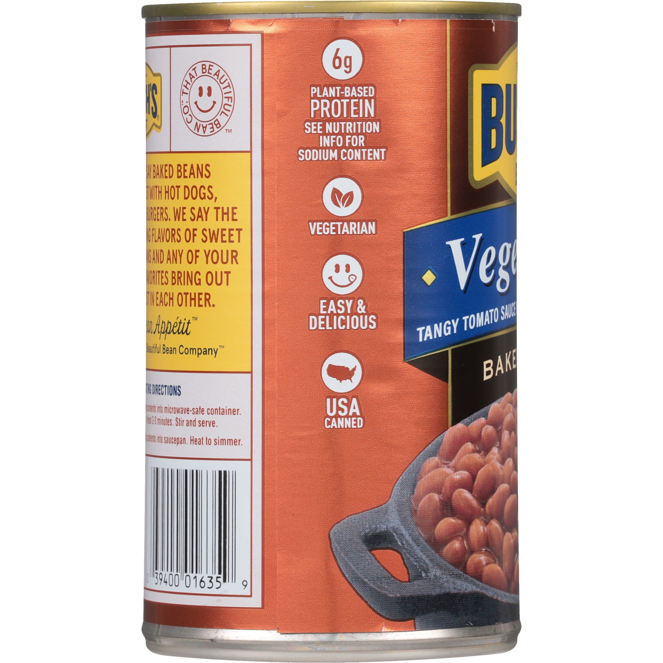 Bush's Vegetarian Baked Beans, Canned Beans, 28 oz