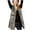 Gray, variant on Lindreshi Puffer Vest Women Plus Size Clearance Women Wool Blends Vest Jacket Sleeveless Winter Body Warm Coat Waistcoat Outwear