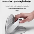thumbnail image 2 of Maoww Outil de Ponçage d'Angle Réutilisable Ensemble de Ponçage Microfine à Main pour Ponçage d'Angle Précis Support Demi-Rond+240mesh*10 Pcs, 2 of 6