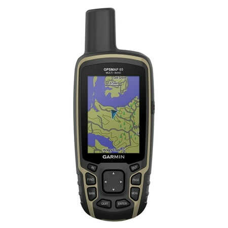 Garmin - GPSMAP 65 2.6" GPS with Built-in Bluetooth - Black