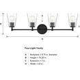 thumbnail image 4 of Designers Fountain - Ingo - 4 Light Bath Vanity-10.25 Inches Tall and 33.5, 4 of 4