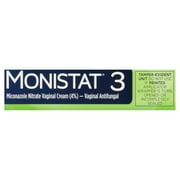 Monistat 3 Day Yeast Infection Treatment for Women, 3 Miconazole Cream Filled Applicators