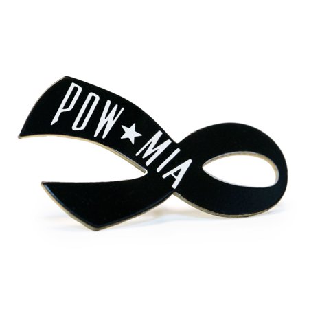 POW*MIA Ribbon Lapel Pin