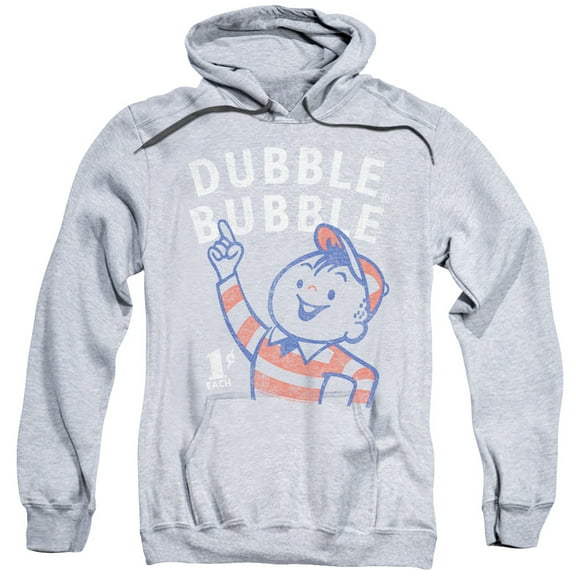Dubble Bubble - Pointing Adult Pull-Over Hoodie - Adult Pull-Over Hoodie / 3XL / Gray