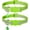 Green, variant on Reflective Cat Collar Breakaway with Bells, 2 Pack Girl Boy Pet Cat Collar Adjustable