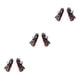 thumbnail image 1 of Greeniant 1 par de piezas de bicicleta de repuesto de pastillas de freno para reemplazar negro/rojo Negro/Rojo 3piezas Greeniant CBP226795, 1 of 6