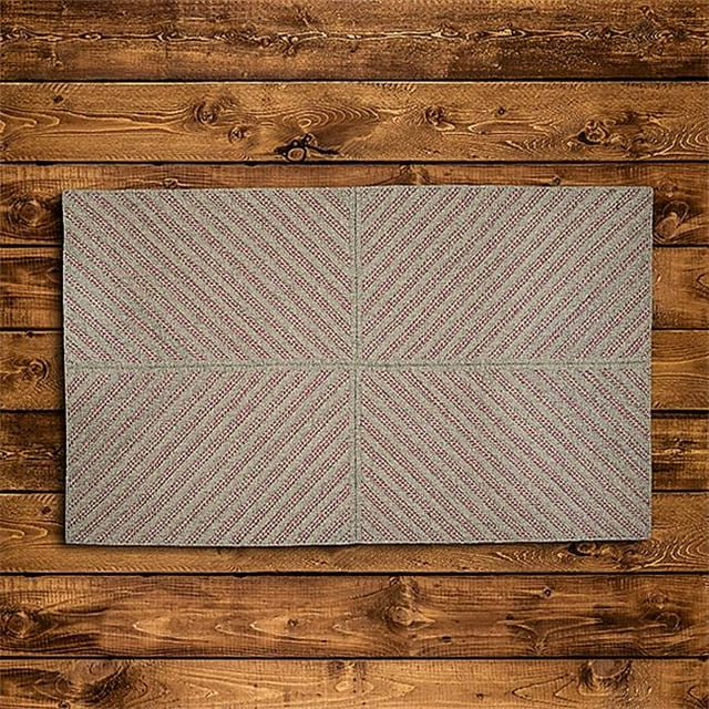 Colonial Mills Rug MX72R096X120S 8 x 10 ft. Moxie Braided Rug Magenta