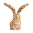 thumbnail image 2 of Handwoven Grass Bunny Easter Decoration for Table Centerpiece Spring Home Decor, 2 of 6