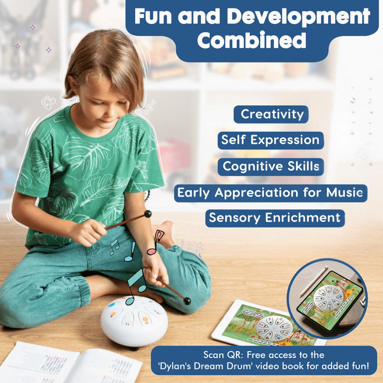 Sounds Of Silence Steel Tongue Drum 6-Inch, 8-Notes, Kids photo 4