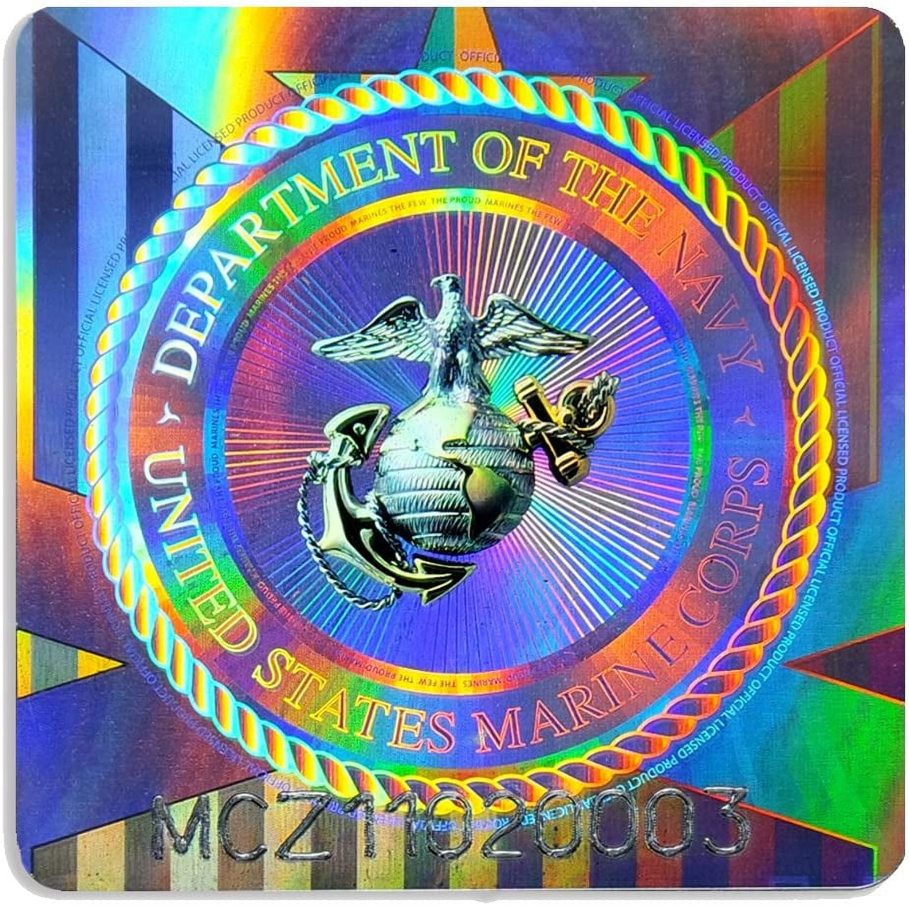 Breeze Decor  13 x 18.5 in. Welcome Home Marine Corp Garden Flag with Armed Forces Corps Double-Sided Decorative Vertical Flags House Decoration Banner Yard Gift