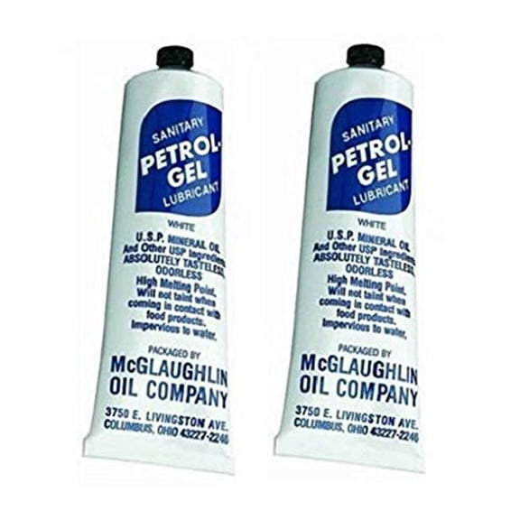 2 Pack Petrol Gel Food Grade Equipment LubricantNSF 2/4 oz. Tube