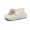 Beige, variant on Women's Crystal Bow PU Thick Sole Sandals, Slingback Open-Toe Casual Summer Beach Shoes