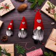 thumbnail image 3 of Adornos navideños altos, 3 uds. Adorno de muñeca, figuritas suecas de Papá Noel, regalos de enanos escandinavos para niños, familia, amigos, Navidad Fason WLJ-3628, 3 of 5