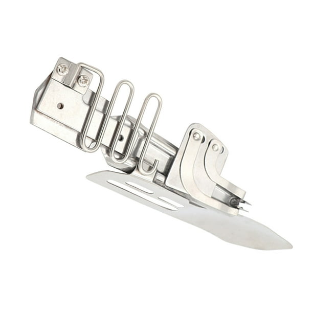 BRIGHTFUFU Sewing Machine Binder De Acero Inoxidable Para Dobladillos Con Ángulo Doble Y Fácil Uso