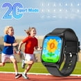 thumbnail image 5 of SHANNA Kids Smart Watch for Girls Boys, Sport Fitness Activity Tracker Watch with 20 Sports Mode, Pedometers, Alarm, Calendar, Gift Toys for 3-12 Years Old Boys and Girls, Black, 5 of 9