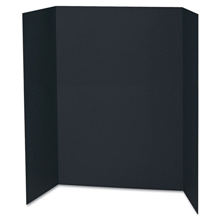 Spotlight Corrugated Presentation Display Boards, 48 X 36, Black, 24 ...