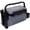 Gray + Plastic, variant on Large Dual-layer Fishing Tackle Box Organizer with Rod Holders, Cup Holders and Carrying Strap for Anglers, Plastic, Gray