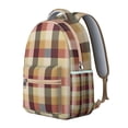 thumbnail image 2 of Geometric Shapes Texture Trendy Backpack for Students and Teachers, Large Capacity Laptop Bookbag with Compartments, School Work or Campus Daypack Gift Idea, 2 of 6