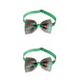thumbnail image 1 of Billuyoard pajarita cuello Collar mascotas correas accesorios de aseo decoraciones hebilla cinta regalos cachorro Navidad Type2 NO2 Billuyoard CBP256729, 1 of 6