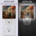 thumbnail image 2 of Labor LED Square Night Lights for a Bright and Stylish Ambiance - Ideal for Bedrooms and Hallways - Energy Efficient Plugin Lamps with Auto Sensor, 2 of 6