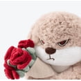 thumbnail image 2 of RMBCOME Grumpy Bunny Stuffed Animal, 12" Valentine's Day Plush Rabbit Stuffed Animals with Floppy Ears, Cuddly Soft Plush Toys Huggable, Perfect Valentine's Day Gift, 2 of 10