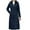 Blue Coats for Winter, variant on Women's Quilted Thicken Down Hooded Long Coat Straight Elegant Solid Color Jacket Winter Warm Long Sleeve Loose Parkas Jacket with Pockets Purple XXXXL
