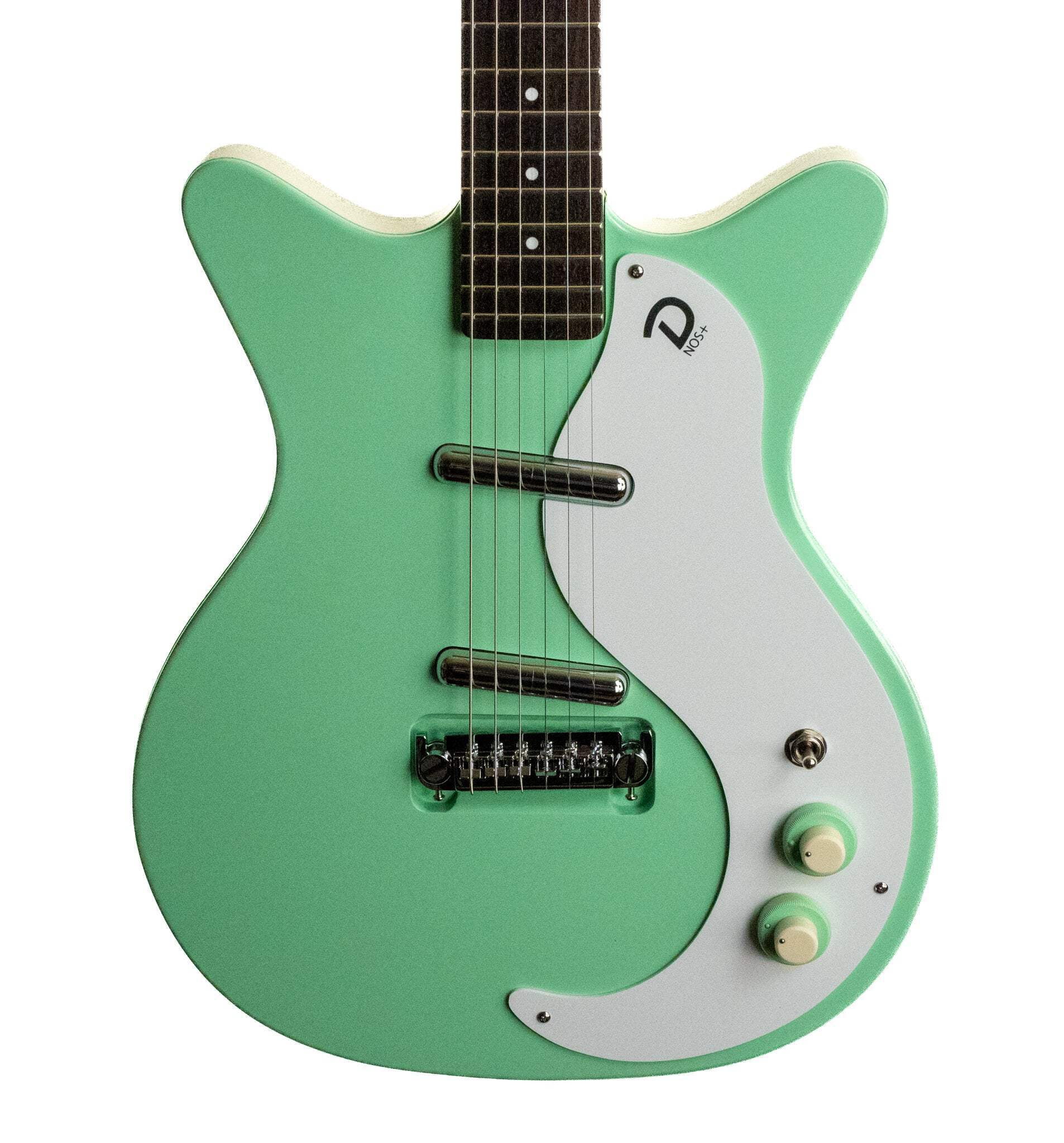 Danelectro '59 Mod NOS plus - Seafoam Green ultralight guitar 6.5lbs ...