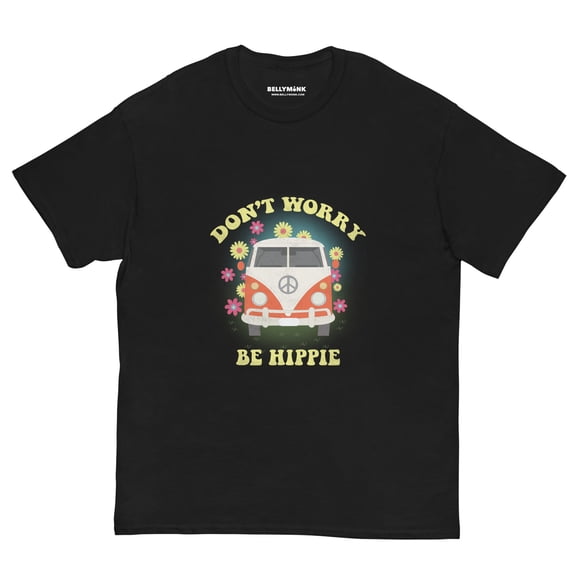 Men's Don't Worry Be Hippie T-Shirt