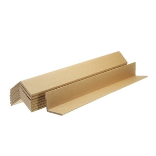EDGE PROTECTORS (35x35mm L-Shape)(x1 metre) Cardboard Pallet Strips for  Shipping