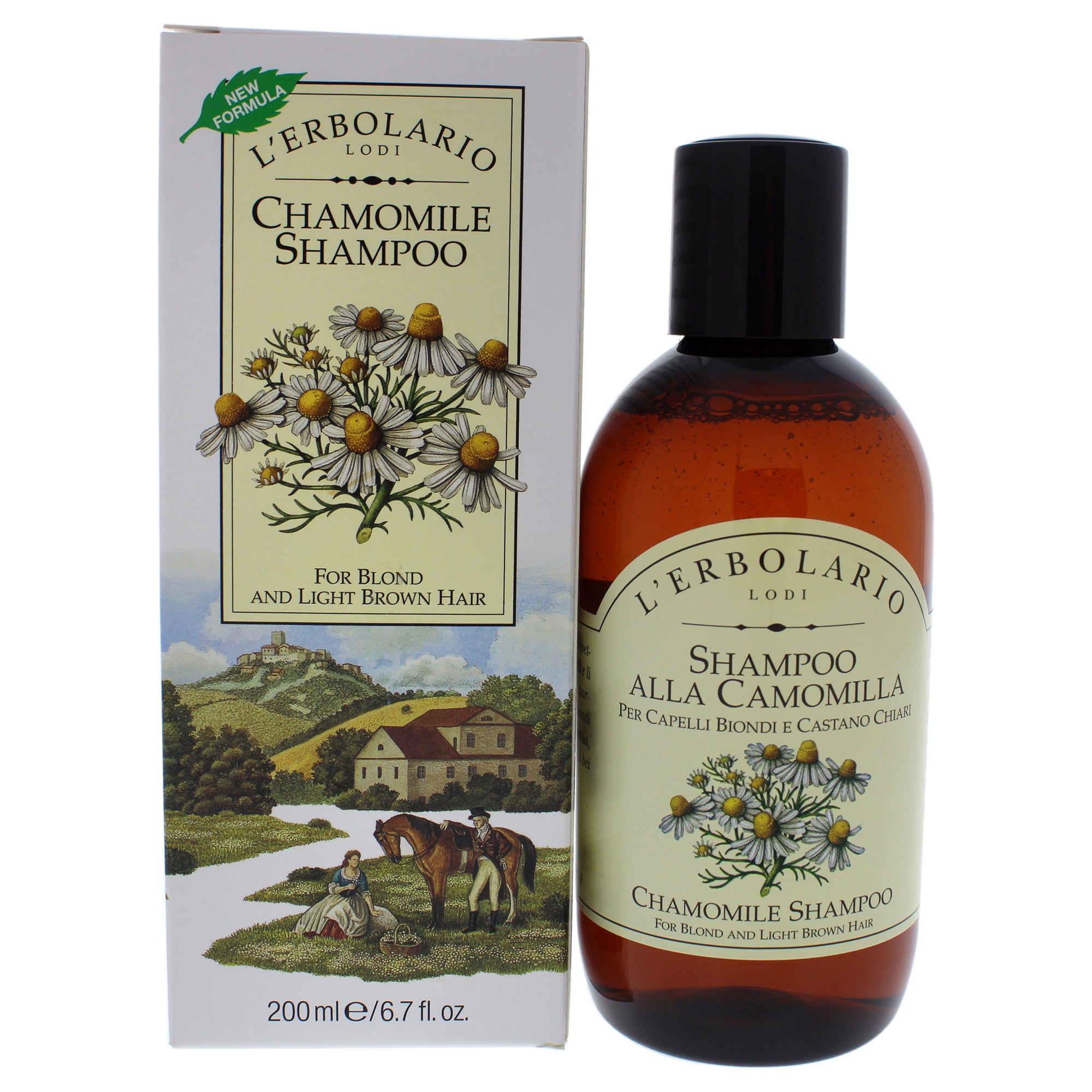 Champú Para Cabello Rubio Y Castaño Claro - Manzanilla De Para Unisex - Champú De 6,7 Oz