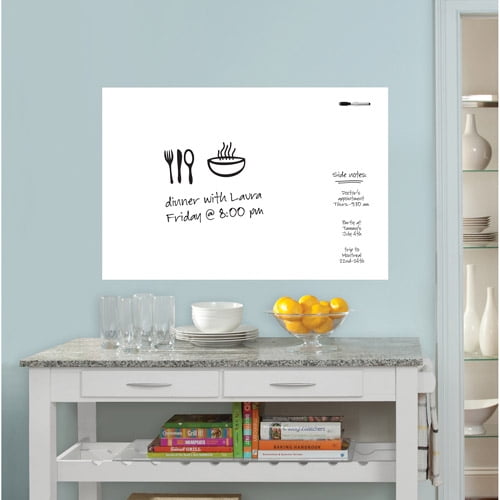 wallpops large white message board - walmart