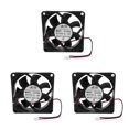 thumbnail image 1 of Youkk Cooling Fan Computer CPU Cooler Laptop Desktop Cooling 7cm Gaming Computer Accessory 7x7x2. 5cm 3Set, 1 of 6