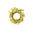 thumbnail image 3 of 11"H Sullivans Yellow Wildflower Mini Wreath, Yellow, 3 of 5