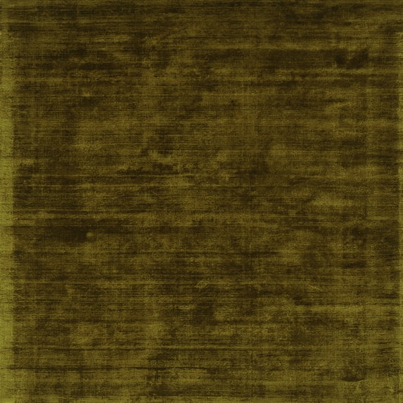 Ahgly Company Indoor Square Abstract Green Contemporary Area Rugs, 7' Square