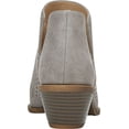 thumbnail image 4 of Women's Life Stride Payton Perforated Ankle Bootie Grey Casual Suede 9.5 W, 4 of 6