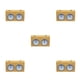 thumbnail image 1 of Vogacara International Chess Timer Analogue Clock Mechanical Count No Needed Battery Down Alloy Up Competition Movement Clocks Type2, 1 of 6