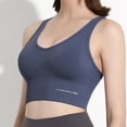 thumbnail image 4 of Hinvhai Women's Sports Bra Beautiful Back Yoga Sports Bra Ladies Bra Underwear Vest On Clearance Blue XL(XL), 4 of 8