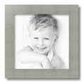 thumbnail image 2 of ArtToFrames 12" x 12" Metallic Deco Silver Picture Frame, 12x12 inch Silver MDF Poster Frame (WOM-4501), 1 Pack, 2 of 6
