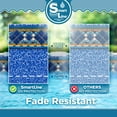 thumbnail image 4 of SmartLine 21' Round Island Tile Unibead Above Ground Swimming Pool Liner, 52" Height, 20 Gauge, 4 of 6