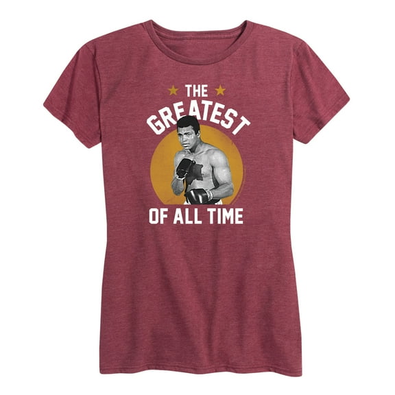 Muhammad Ali - Boxing Legend - Greatest of All Time - Women's Short Sleeve Graphic T-Shirt