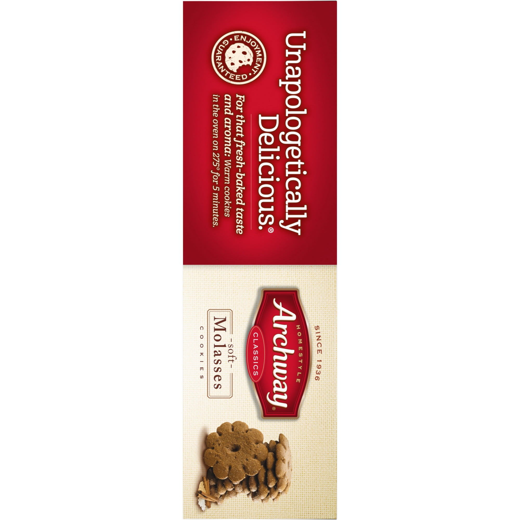 Archway Cookies, Soft Molasses Cookies, 9.5 oz
