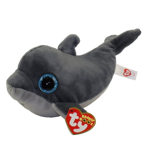 TY Beanie Boos - ECHO the Dolphin (Glitter Eyes)(Regular Size - 6 inch)