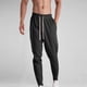 thumbnail image 5 of Pantalones largos para hombre, pantalones casuales de moda con cordones, pantalones elásticos con cierre de cremallera en el pie, pantalones deportivos para hombre., 5 of 5