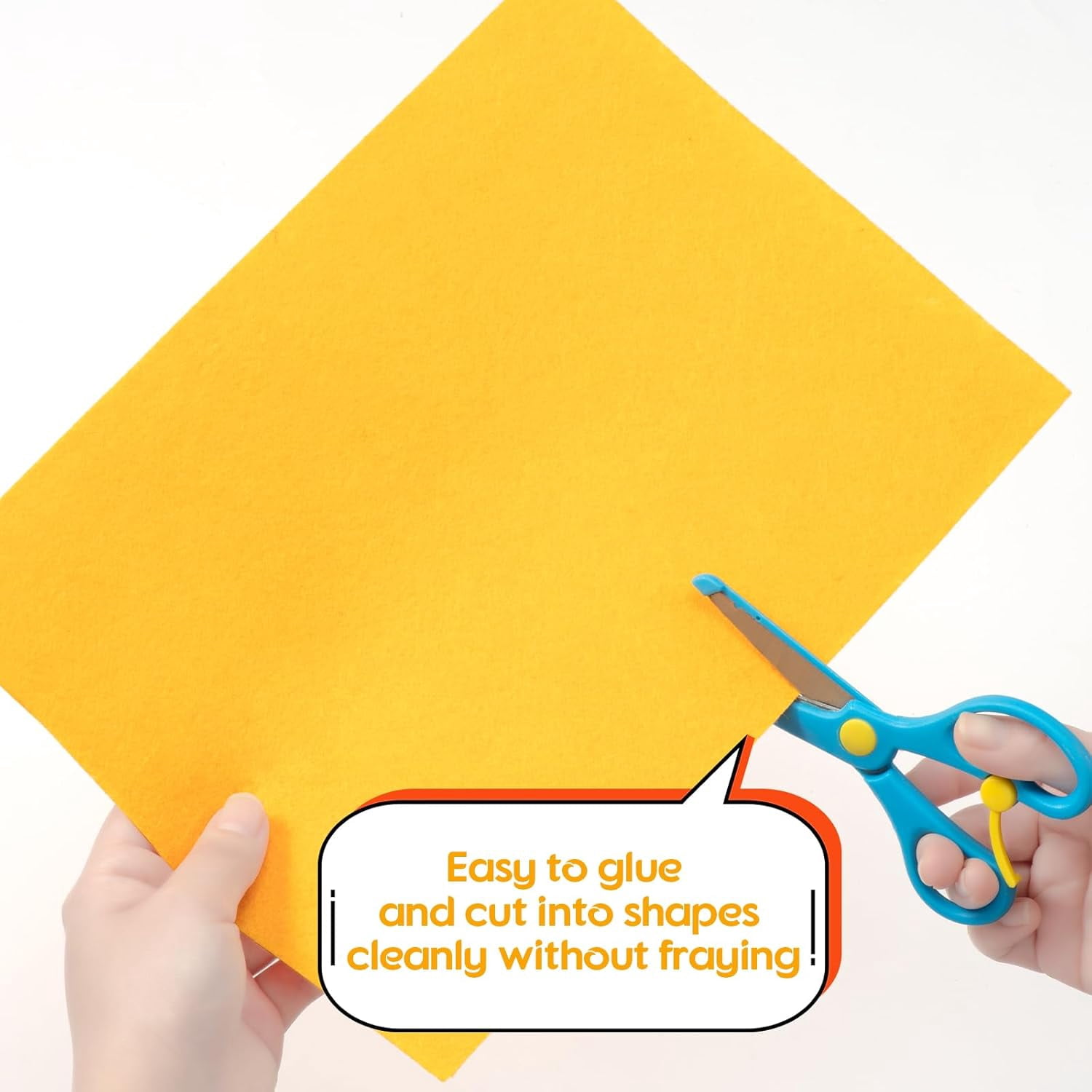 120 Pcs Felt Fabric Sheets, 8x12 Inch DIY Felt Sheets, 1mm Thick Non-Woven Patchwork Material for Sewing Projects & Decoration - 40 Assorted Colors (20 x 30cm)