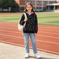 thumbnail image 2 of NLVRBC Girls Hoodies Jacket Kids Sweatshirts Long Sleeve Hooded Shirts 6T, 2 of 7