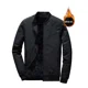 thumbnail image 3 of Chamarra Bomber Con Forro De Peluche Termica Casual Hombre, 3 of 8