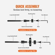 KFFKFF 52-Piece Unique Bushing Bearing & Seal Driver Set, Wheel Axle Transmission Bearing Race, Seal Driver Installation and Removal, 18-65mm & 74mm Metric Discs